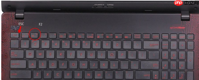 华硕笔记本怎么进入bios界面?