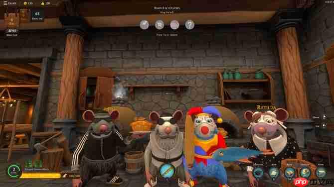 《鼠鼠餐厅》Steam试玩发布 老鼠版中世纪餐厅经营