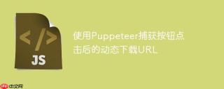 使用Puppeteer捕获按钮点击后的动态下载URL