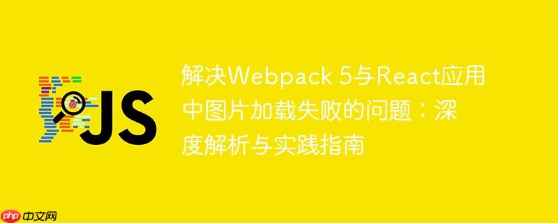 解决Webpack 5与React应用中图片加载失败的问题：深度解析与实践指南
