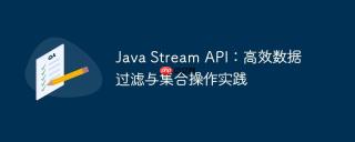 Java Stream API：高效数据过滤与集合操作实践
