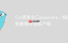 Go语言与Cassandra：构建高效数据存储客户端