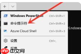 Win11命令提示符怎么打开 Win11命令提示符打开方法