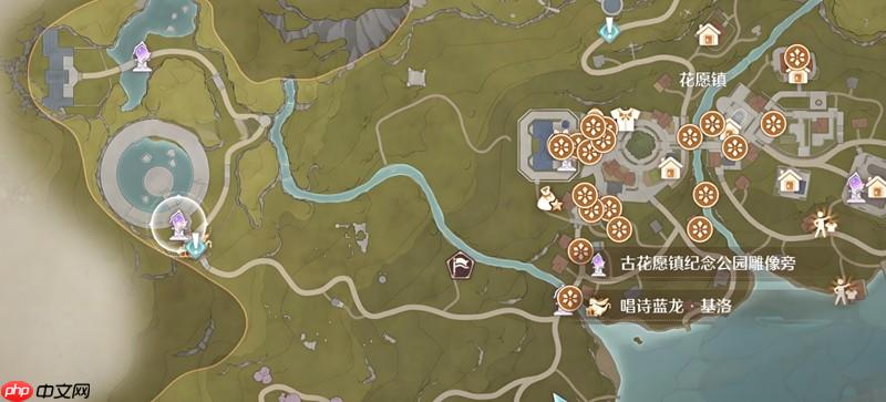 无限暖暖花愿镇雕像谜题怎么解 花愿镇谜题空间攻略