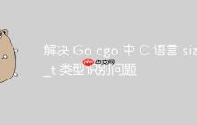 解决 Go cgo 中 C 语言 size_t 类型识别问题