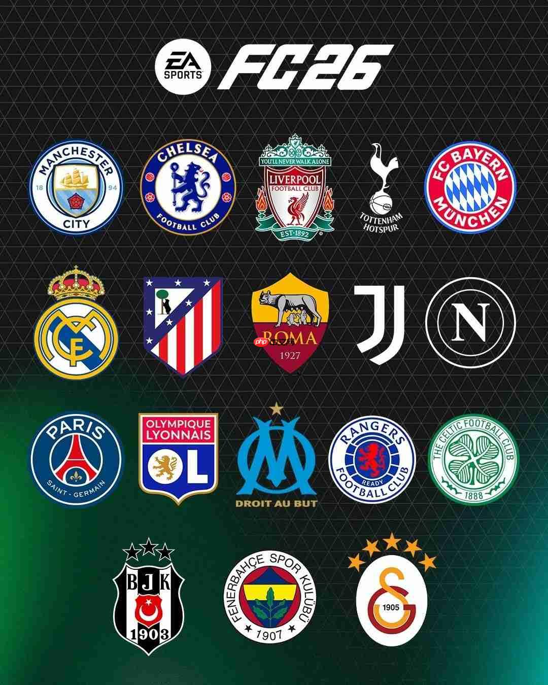 《EA SPORTS FC 26》官宣游戏封面和预告片时间!