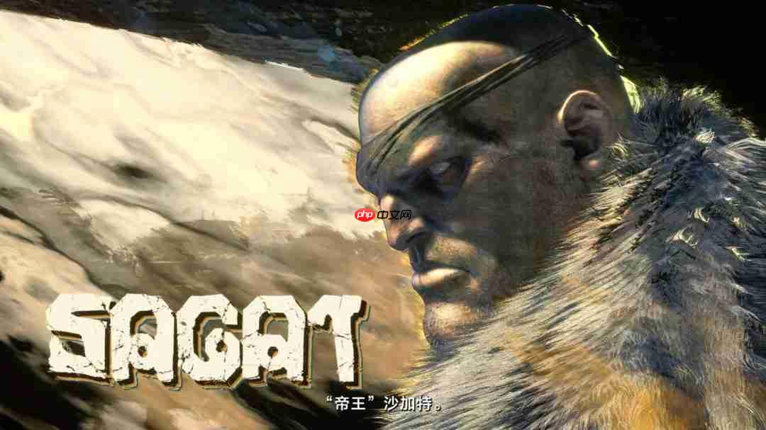 《街霸6》发布角色“沙加特”宣传片 将于8月5日参战！