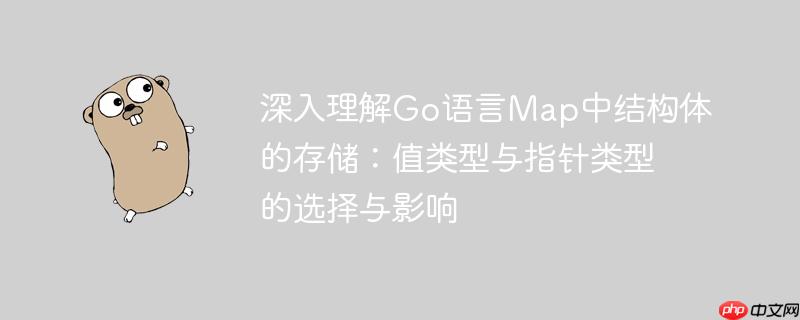 深入理解Go语言Map中结构体的存储:值类型与指针类型的选择与影响