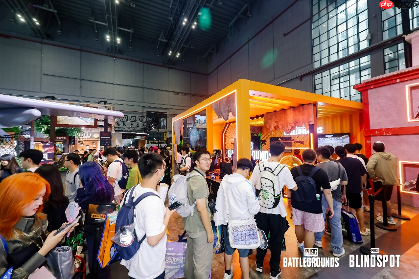 PUBG成功降落BW,现场精彩回顾