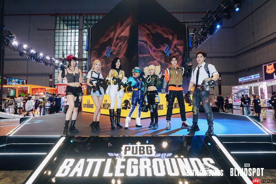 PUBG成功降落BW,现场精彩回顾