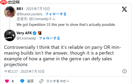 《博德之门3》主创谈FF 称如果回归回合制销量会破千万