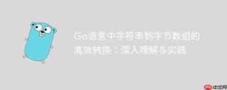 Go语言中字符串到字节数组的高效转换:深入理解与实践