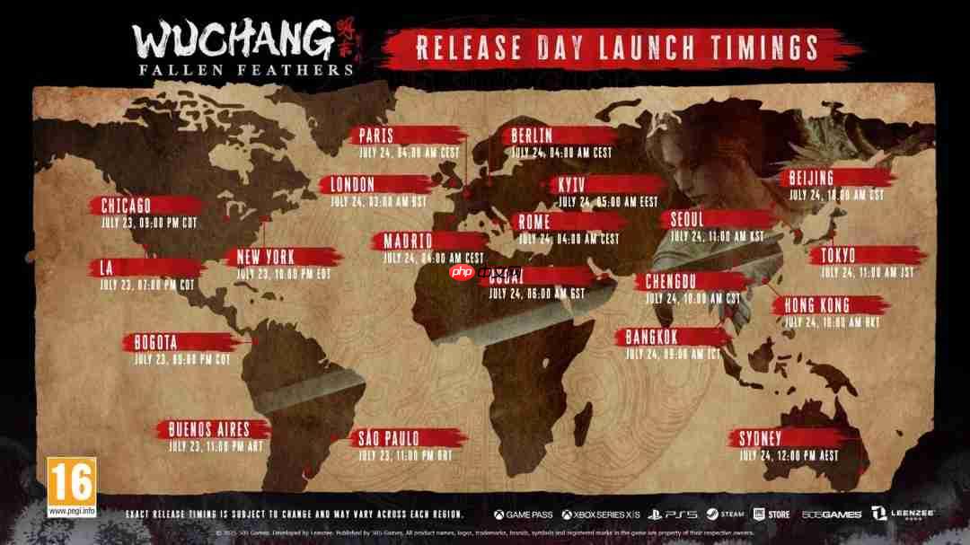 《明末：渊虚之羽》全球解锁时间公布！7月24日爽玩！