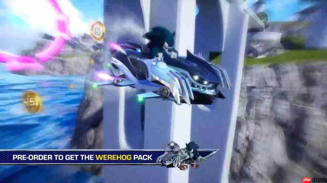 《索尼克赛车 交叉世界》全新预告 深度定制系统展示