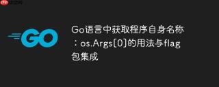 Go语言中获取程序自身名称：os.Args[0]的用法与flag包集成