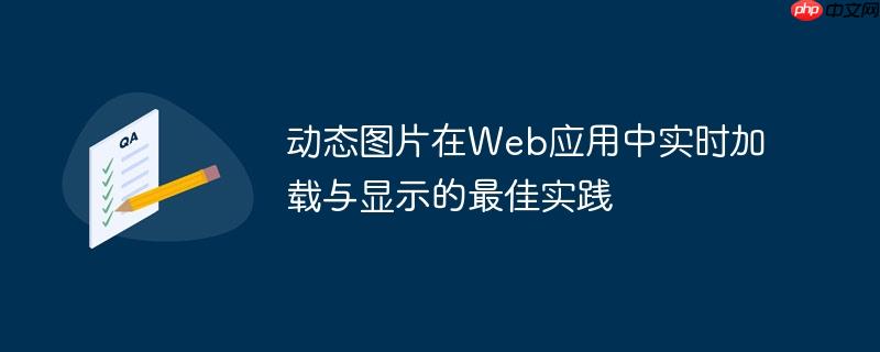 动态图片在Web应用中实时加载与显示的最佳实践