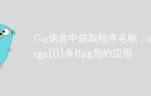 Go语言中获取程序名称：os.Args[0]与flag包的应用