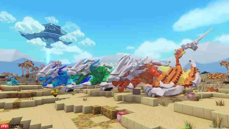 《方块方舟》周末特惠开启，史低29元畅玩恐龙沙盒世界