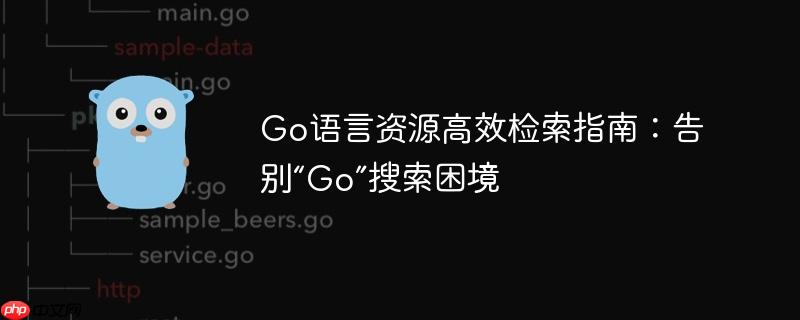 Go语言资源高效检索指南：告别“Go”搜索困境-小浪学习网