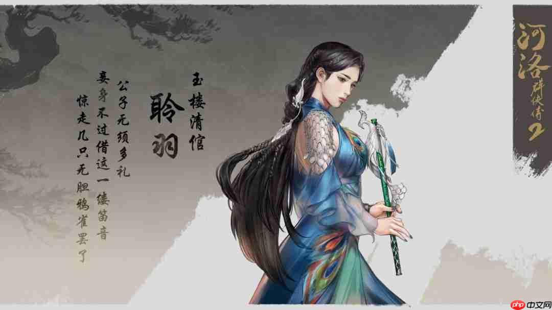《河洛群侠传2》女角立绘图赏 美女红颜风格各异
