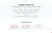 Goedel-Prover-V2— 普林斯顿联合清华等开源的定理证明模型