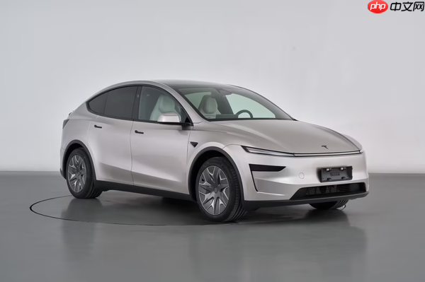 特斯拉Model Y L实车曝光 多项新设计今年秋季上市