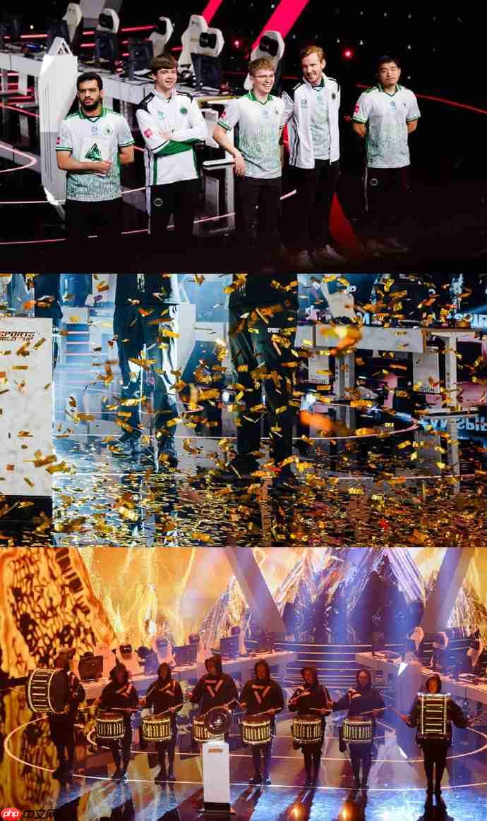 电竞世界杯《DOTA2》:TS战队再次夺冠 获100万美元奖金