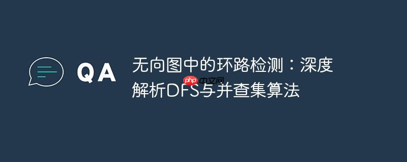 无向图中的环路检测:深度解析dfs与并查集算法