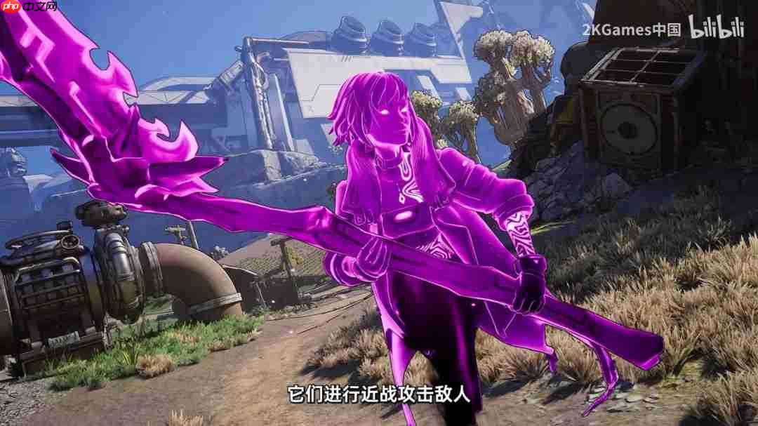 《无主之地4》全新细节介绍视频 魔女维克丝能力解析