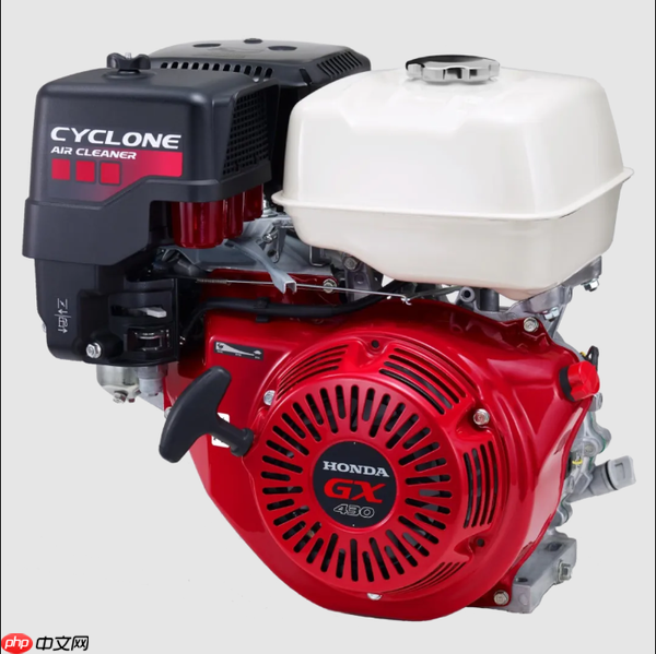本田中国推出GX430汽油机 最大功率输出达到9.6kW