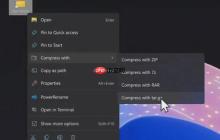 Win11系统将原生支持RAR,7-ZIP,TAR,GZ等解压缩功能
