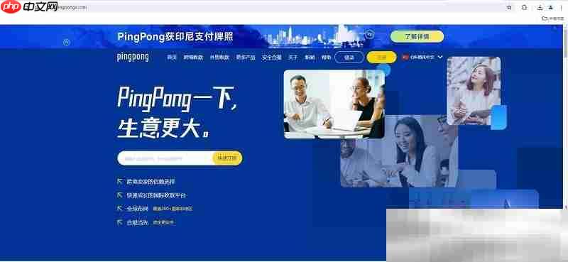 pingpong官网首页入口（官方入口网址）