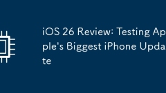 iOS 26レビュー:Appleの最大のiPhoneアップデートのテスト