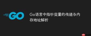 Go语言中指针变量的传递与内存地址解析