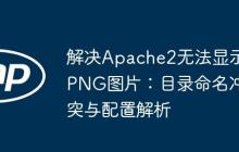 解决Apache2无法显示PNG图片：目录命名冲突与配置解析