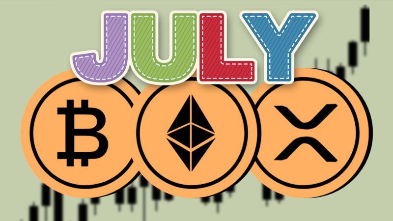 7月哪个加密货币会独领群雄？比特币、以太坊还是XRP脱颖而出？