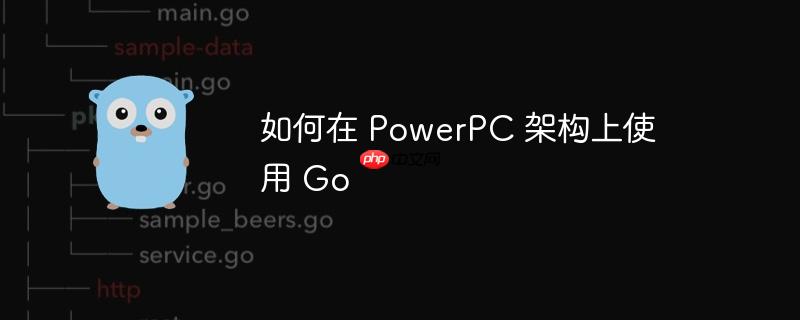 如何在 powerpc 架构上使用 go
