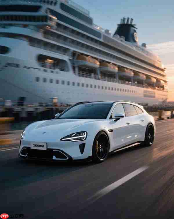 小米SU7旅行车渲染图曝光 采用修长车身+家族化设计