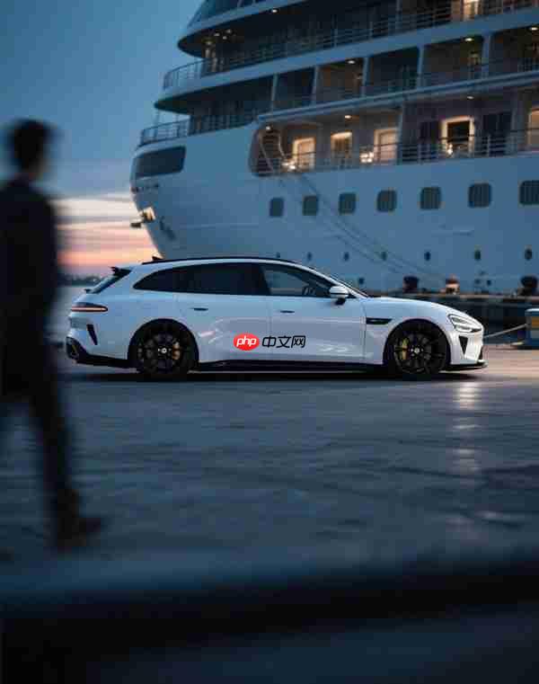 小米SU7旅行车渲染图曝光 采用修长车身+家族化设计