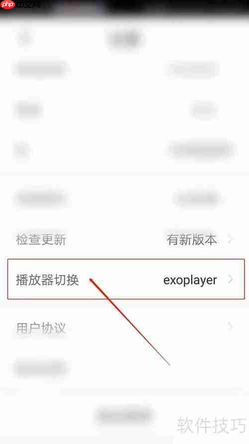 歪鱼APP播放器切换方法