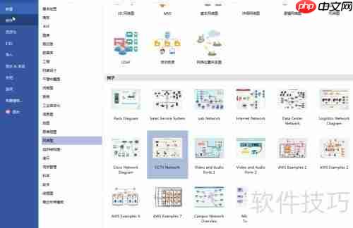 亿图图示绘制网络拓扑图