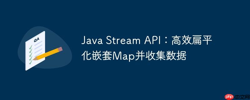 Java Stream API：高效扁平化嵌套Map并收集数据-小浪学习网
