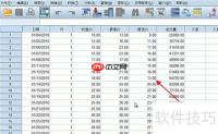 SPSS折线图制作步骤详解