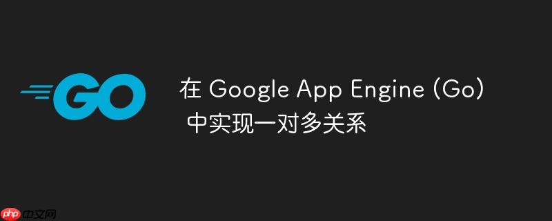 在 Google App Engine (Go) 中实现一对多关系-小浪学习网