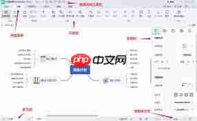 mindmaster如何向左延伸