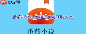 番茄免费小说如何领取2025年vip激活码