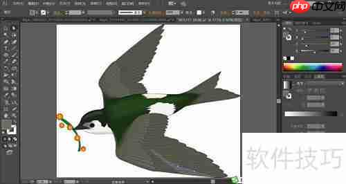 飞燕图案创意设计