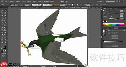 飞燕图案创意设计