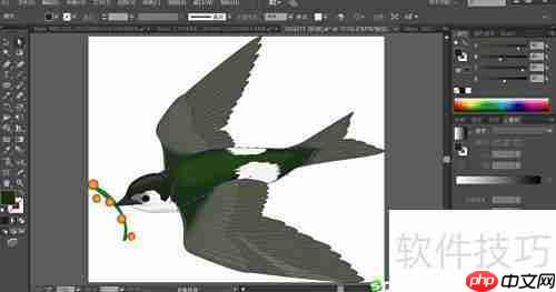 飞燕图案创意设计