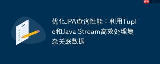 优化JPA查询性能：利用Tuple和Java Stream高效处理复杂关联数据
